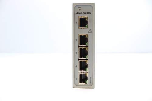 CONMUTADOR FAST ETHERNET 5 PUERTOS RJ45-SFP 1,85A Y 24V  1783-US5T