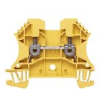 CLEMA DE PASO COLOR AMARILLO 26-12 AWG WEIDMULLER WDU 2.5 GE