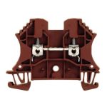 CLEMA DE PASO COLOR MARRON 26-12 AWG WEIDMULLER WDU 2.5 BR