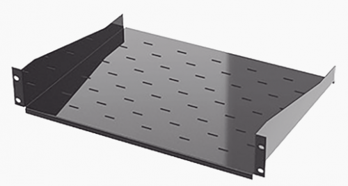 CHAROLA METALICA PARA EQUIPOS EN RACK NEGRA SCH19/130
