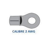 TERMINAL SIN AISLAR CON ANILLO SOLDADO 2 - 7/16 TOS-2716