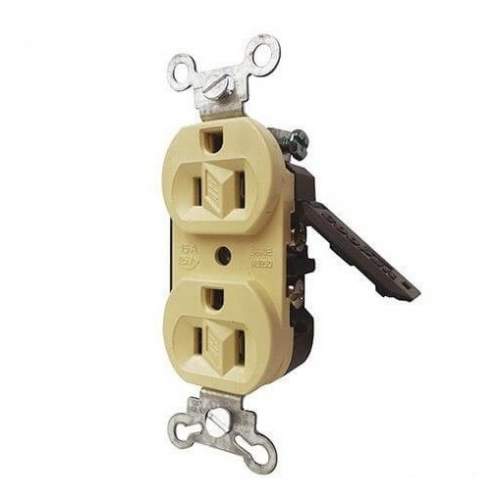 RECEPTACULO DUPLEX COLOR MARFIL M5250M