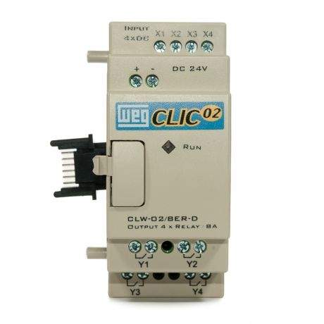 CONTROLADOR LOGICO PROGRAMABLE 83mm CLW-02/8ER-A