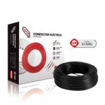 IUSA MT-C CABLE THHW-LS 105 CAL. 10 NEGRO