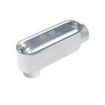 CONDULET OVALADO DE ALUMINIO SERIE 3 C/TAPA DE 3/4"