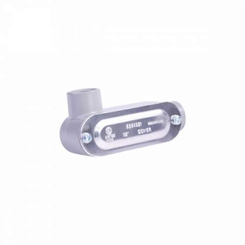 CONDULET OVALADO DE ALUMINIO SERIE 3 C/TAPA DE 1"