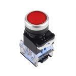 BOTON PULSADOR 10A 440V ROJO
